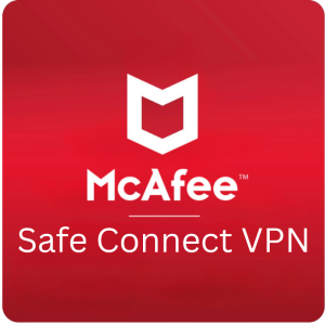 McAfee Safe Connect VPN 2026 5 PC 1 an